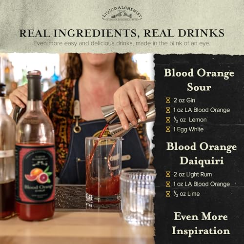 Blood Orange Syrup for Cocktails (25.4 Fl Oz)
