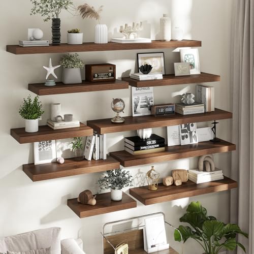 55 Inch Fireplace Mantel Shelf (2 Count)