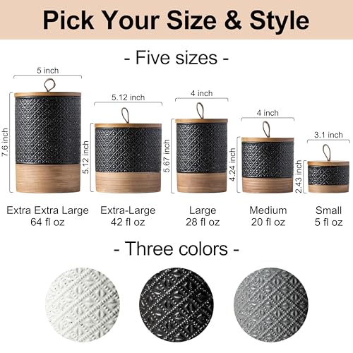 Large Jar with Lid