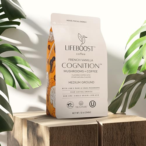 French Vanilla Cognition Mushroom Coffee (12 Ounce)