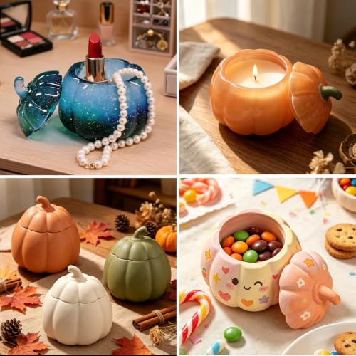 Resin Pumpkin Jar Mold