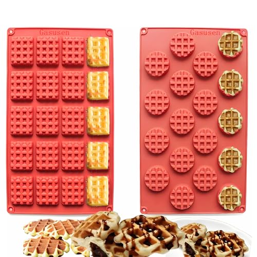 Silicone Waffle Mold Set