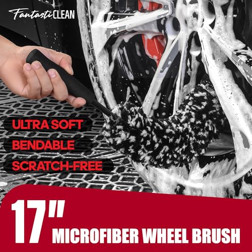 7PCS Wheel Tire Brush Kit for Car Detailing Cleaning