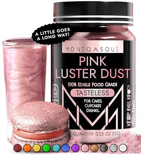 Pink Edible Glitter for Drinks & Cakes