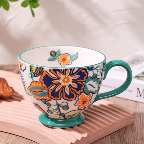 Autumn Handmade Large Ceramic Coffee Mug