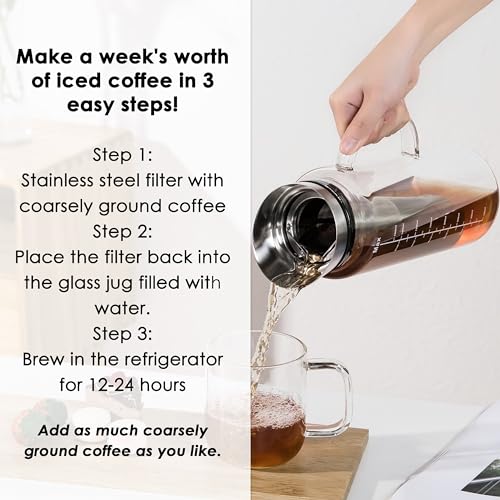 51oz Cold Brew Coffee Maker (51 Count)