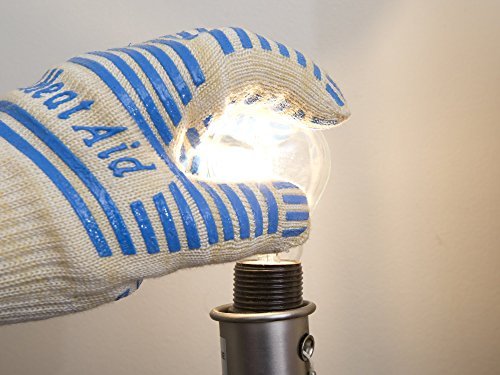 Grill Gloves Heat Proof for Men Grilling BBQ Heat Resistant Gloves (2 Count)