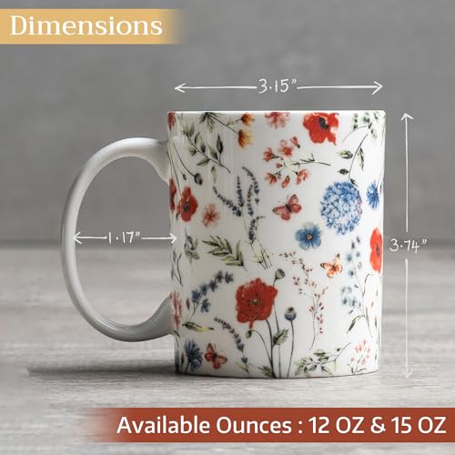 Coffee Mug with Handles Tea Cups