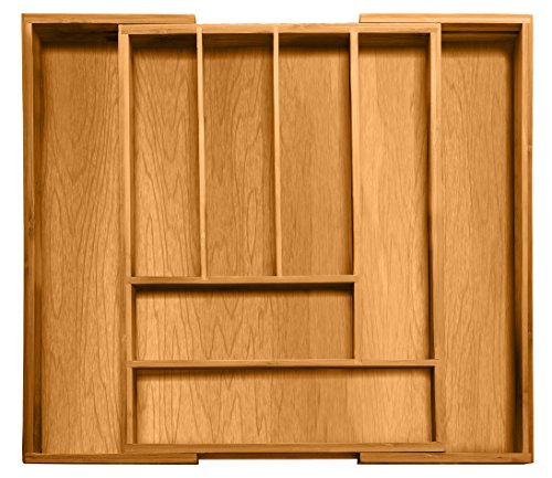 Bamboo Kitchen Drawer Organizer