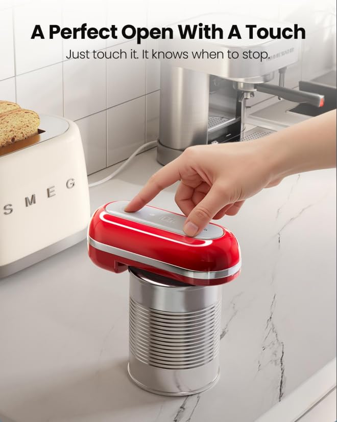Retro Rechargeable Electric Can Opener