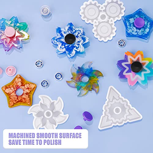 Fidget Spinner Silicone Resin Mold Kit