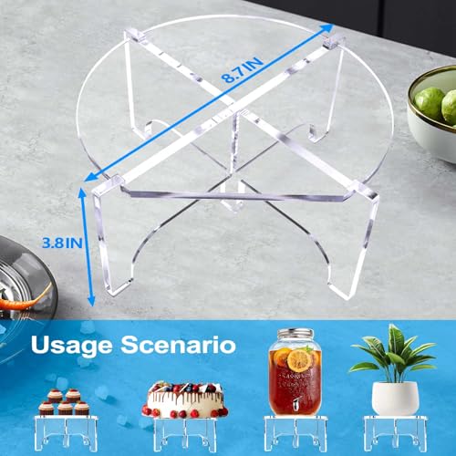 Acrylic Beverage Dispenser Stand Only
