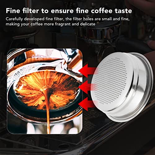 Double Cup Stainless Steel Coffee Filter 51mm