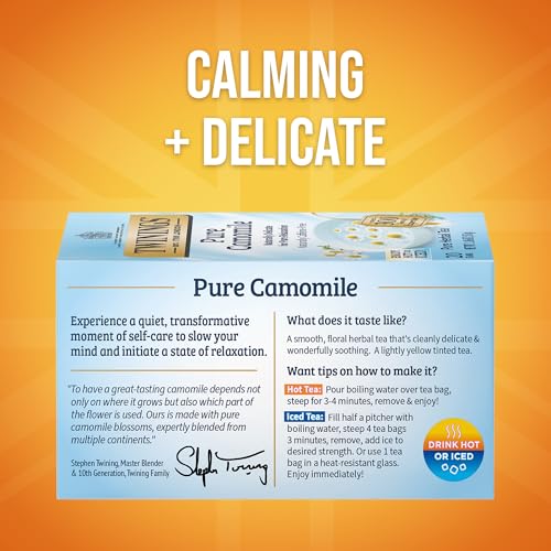 Pure Camomile Herbal Caffeine (120 Count)