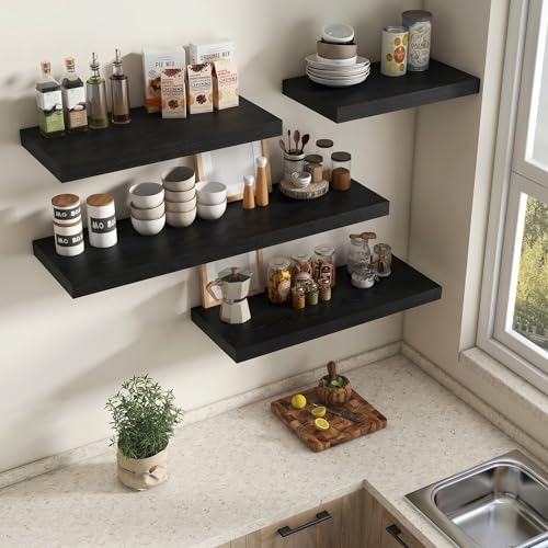 Deep Floating Shelves 40x12” Set of 2 (2 Count)