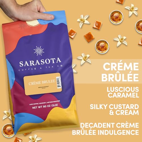 Sarasota Coffee Ground Creme Brulee (80 Ounce)