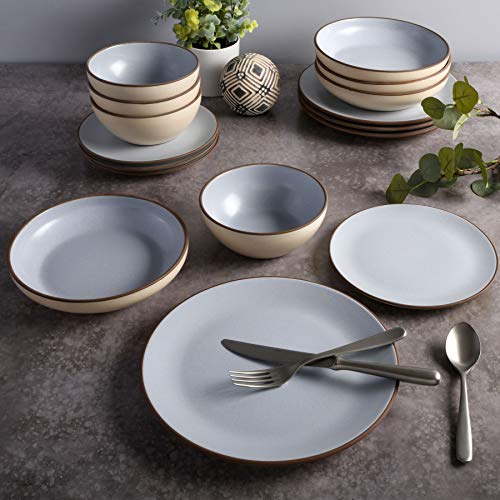 Contempo Classic Double Bowl Dinnerware Set