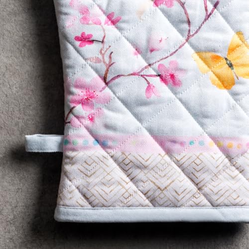 100% Cotton Oven Mitt & Pot Holder Set