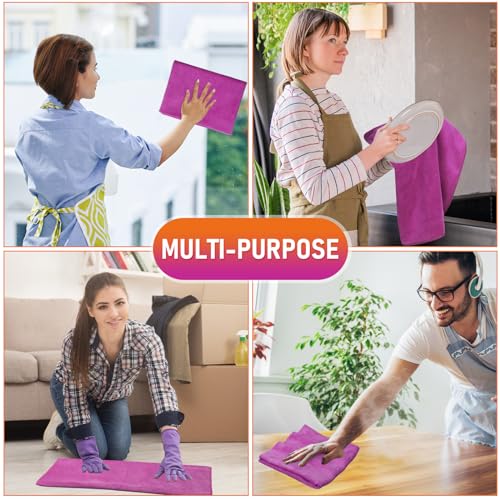 3 Pcs Extra Large Microfiber Cleaning Cloth (3 Count)