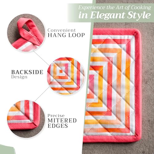 Pot Holders 100% Cotton Potholders (2 Count)