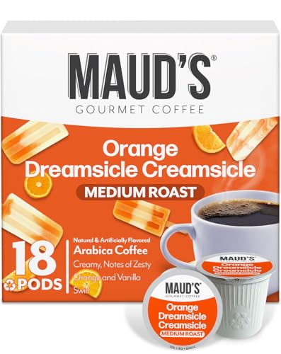 Orange Creamsicle Flavored Coffee Pods (18 Count)