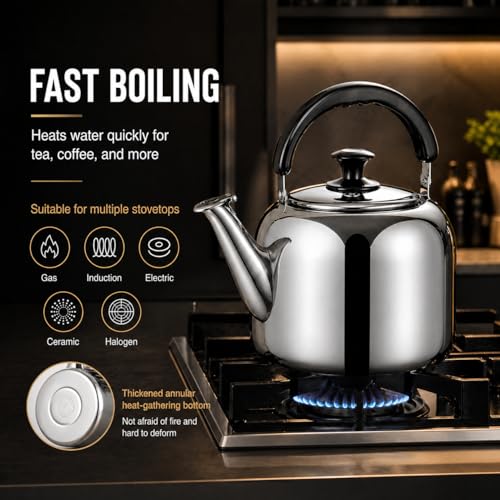 Whistling Stovetop Tea Kettle