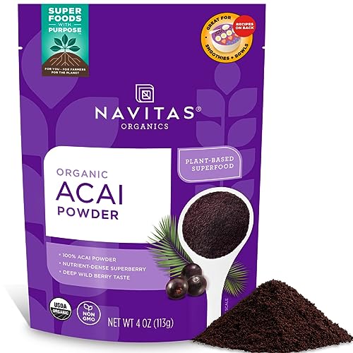 Acai Powder for Smoothie Bowls (4 Ounce)