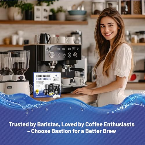 Coffee Machine Cleaner & Descaler Tablets (24 Count)
