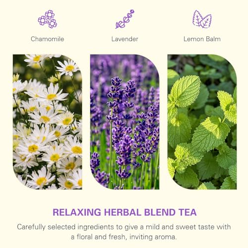 Chamomile Lavender Tea Bags 100 Count
