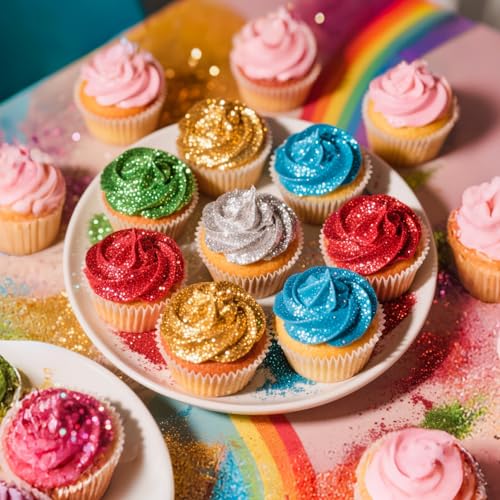 Gold Edible Glitter for Drinks