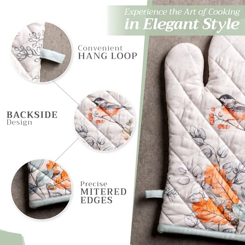 Maison d'Hermine Oven Gloves 100% Cotton Oven Mitt