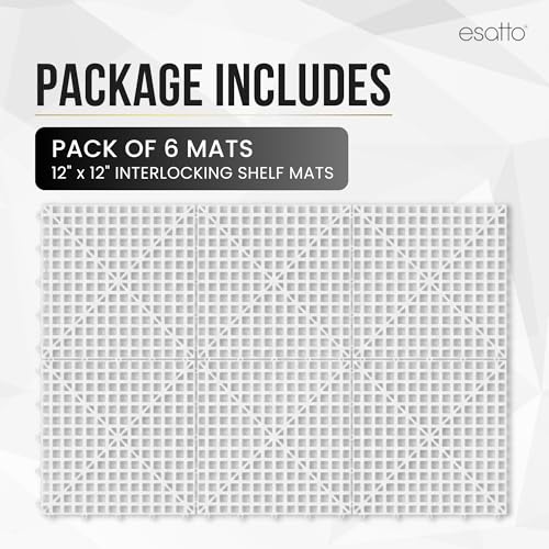 Interlocking Shelf Mats (6 Count)