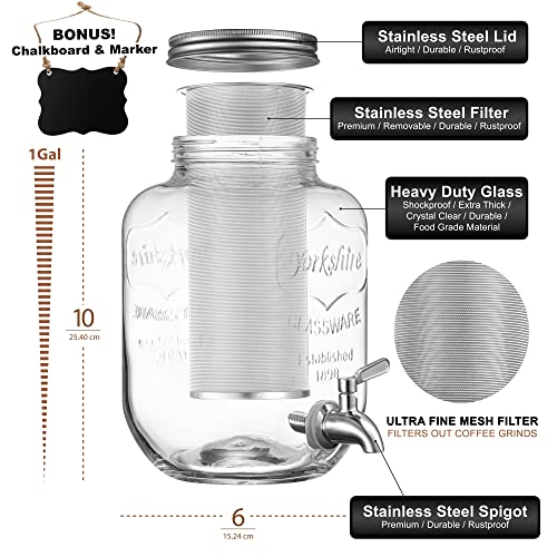 1 Gallon Cold Brew Coffee Maker