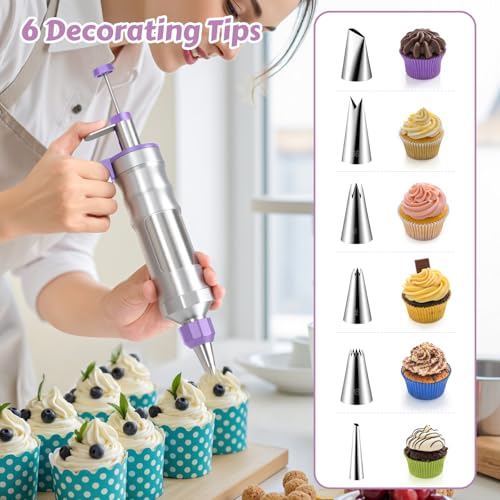 Dessert Decorating Syringe Set