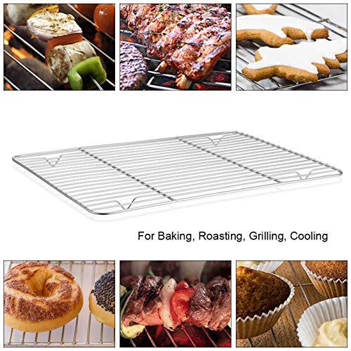 16 + 12.5 + 10.4 + 9 Inch Baking Sheet & Rack