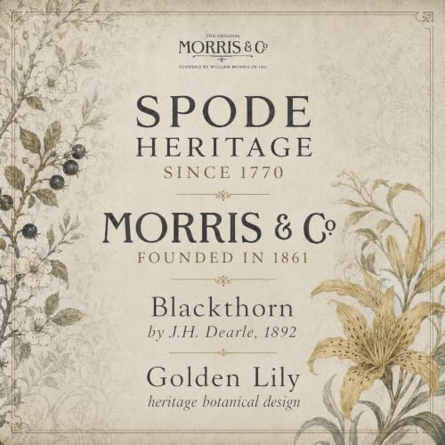Spode Morris & Co 12 oz Mugs