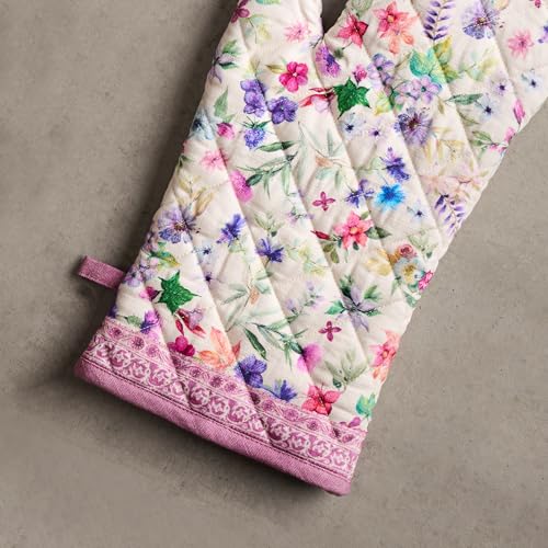 100% Cotton Oven Mitt & Pot Holder Set (2 Count)