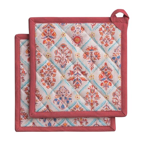 Pot Holders 100% Cotton Potholders (2 Count)
