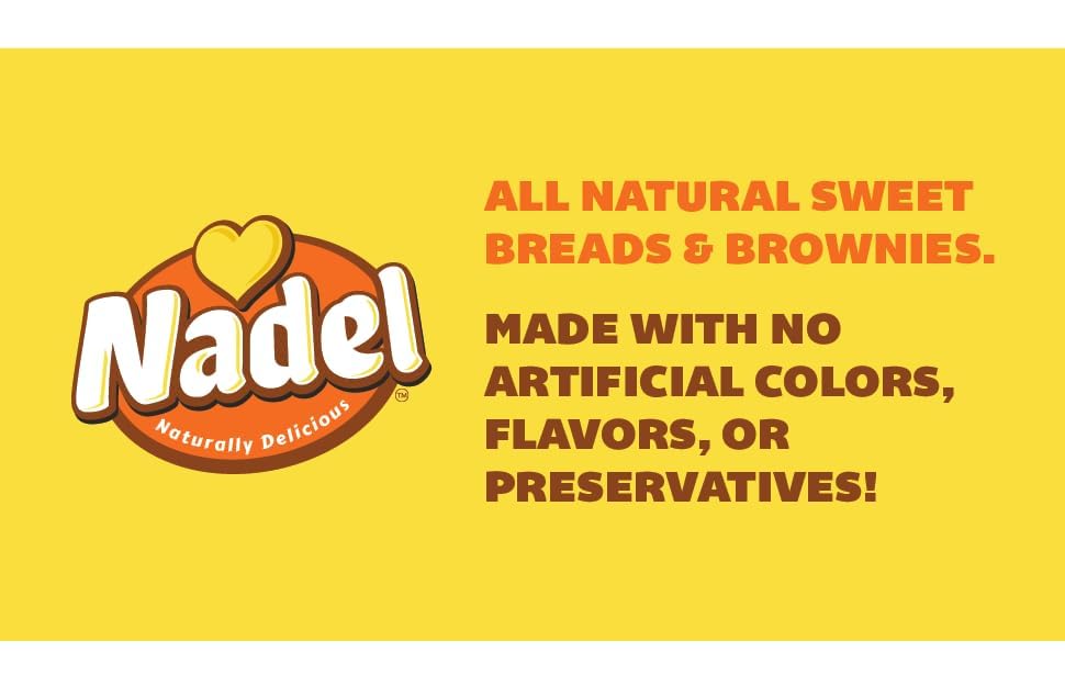 Nadel Naturally Delicious Sweet Breads Variety Pack (48 Ounce)