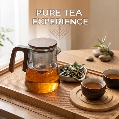 Magnetic Glass Teapot with Infuser