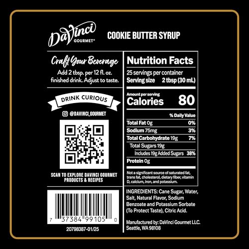 Cookie Butter Syrup (101.6 Fl Oz)