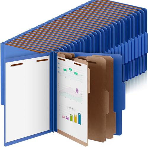60 Pcs Classification Folder Letter Size
