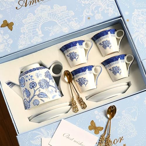 Bone China Tea Set for Adults