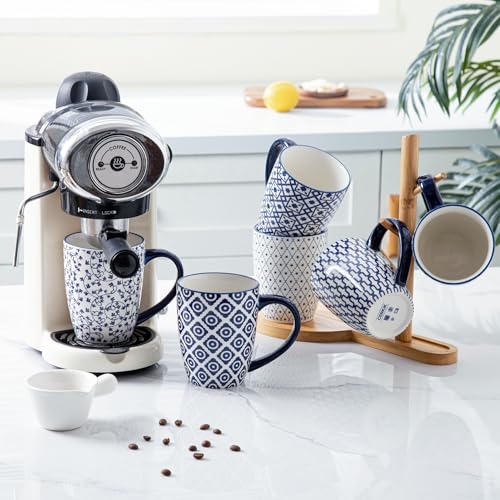16 OZ Ceramic Coffee Mugs Set of 6 (6 Count)