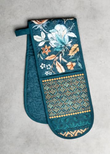 Double Oven Mitts 100% Cotton Double Oven Glove