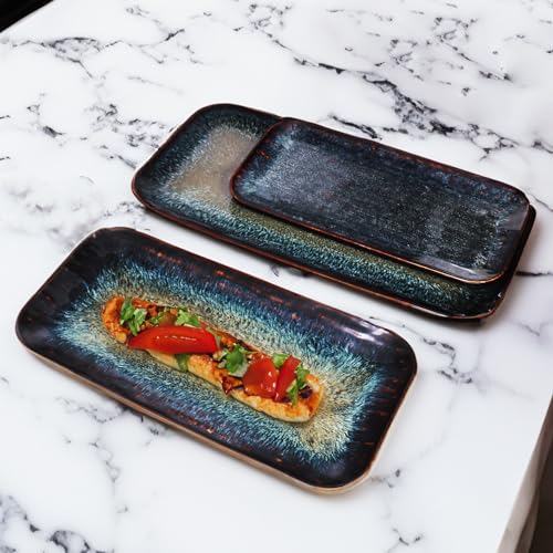 Porcelain Dinner Plates Platters Set of 2 (2 Count)
