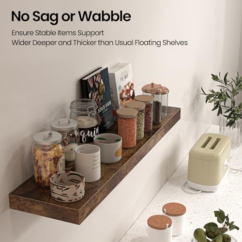 Floating Shelves for Wall (2 Count)