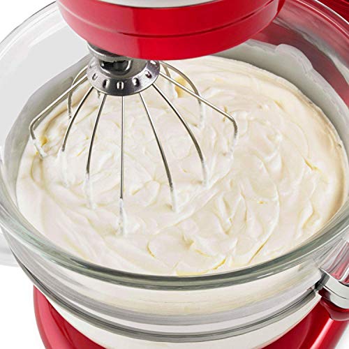 R KN256WW 6 Wire Whip Attachment for KitchenAid 6 Quart Bowl