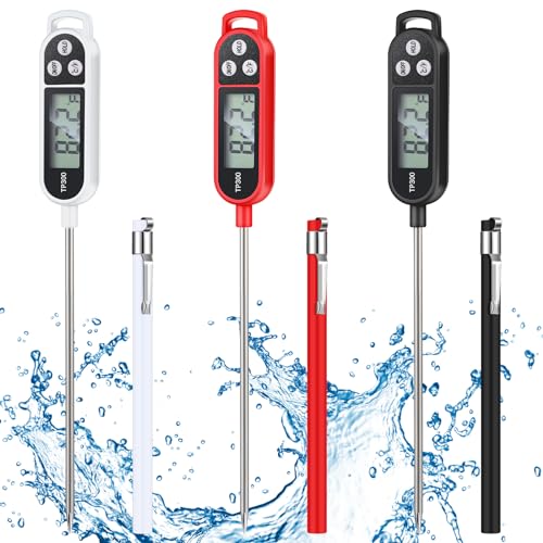 6 Pcs Food Thermometer Instant Read Probe BBQ