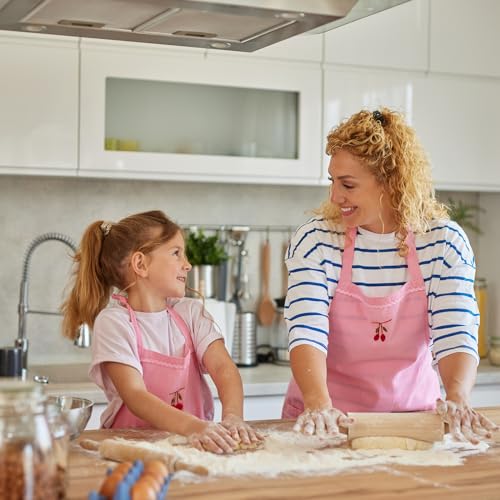Silicone Rolling Pins for Baking 15 Inch Wooden Handle Non Stick Rolling Pin Small Roller Playdough Rolling Pins for Dough Pizza Pastry Fondant Kitchen